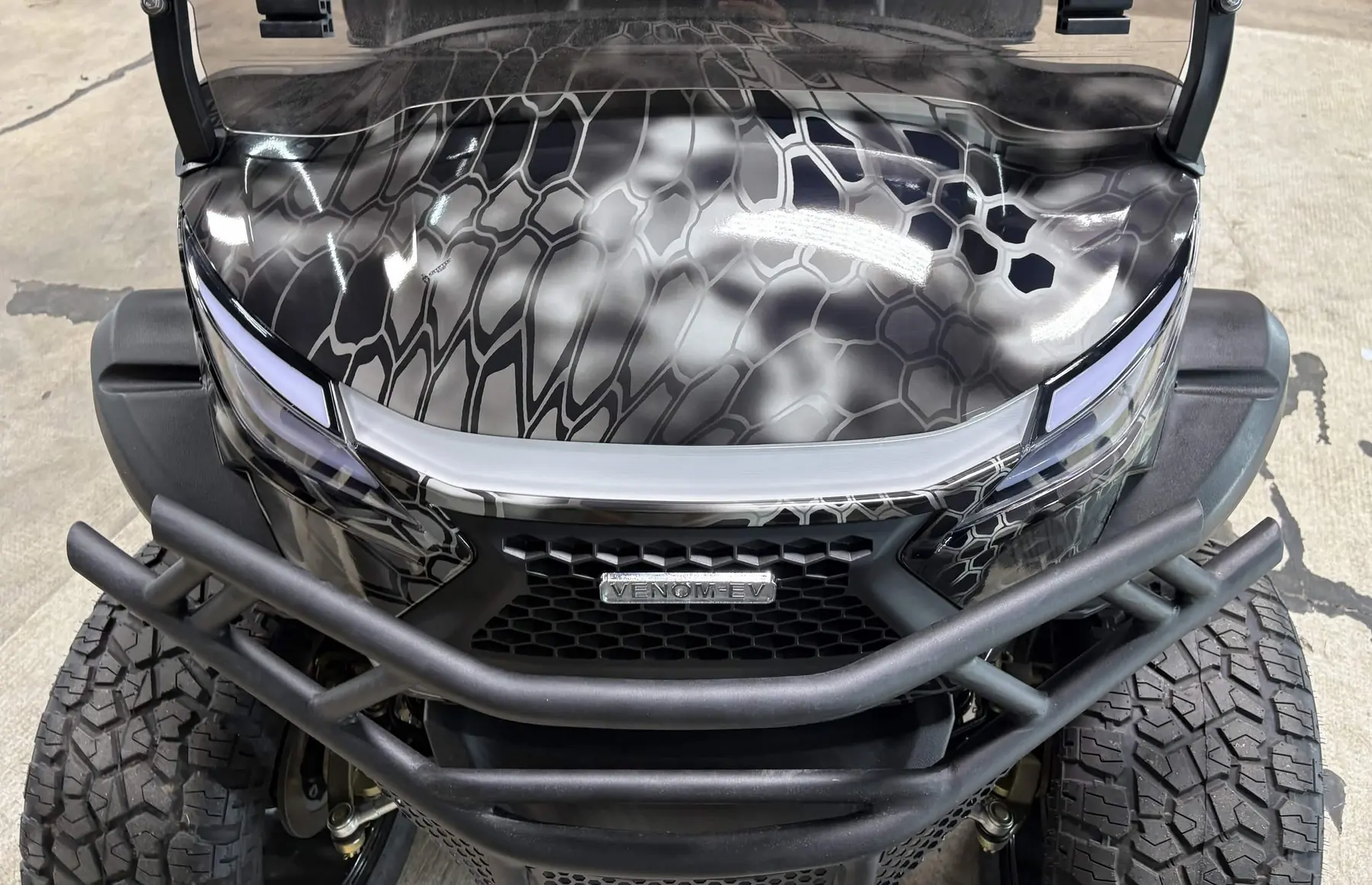Specialty wrap on custom equipment by The Wrap Guys