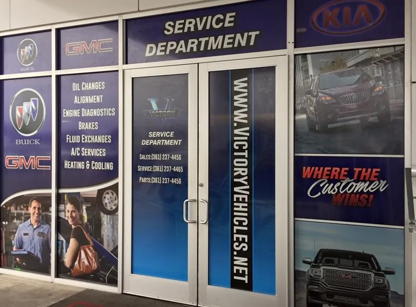 Large-format interior graphics installed by The Wrap Guys